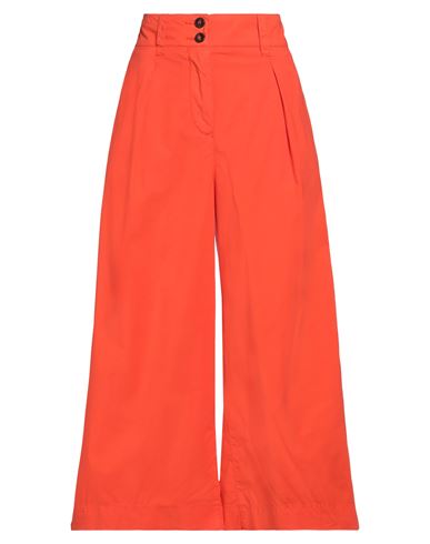 Incotex Woman Pants Orange Size 4 Cotton, Elastane