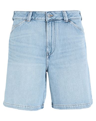 Arket Man Denim Shorts Blue Size 38 Cotton