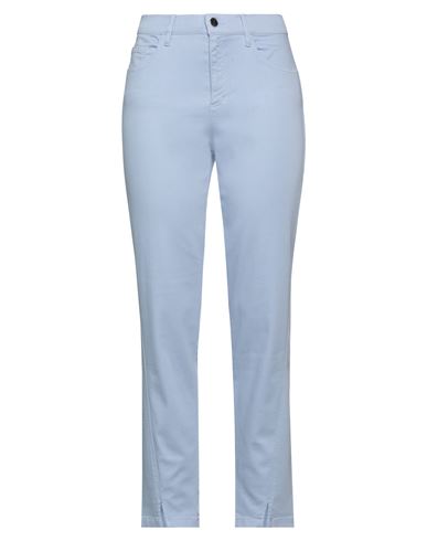 Diana Gallesi Woman Jeans Sky Blue Size 4 Cotton, Elastomultiester, Elastane