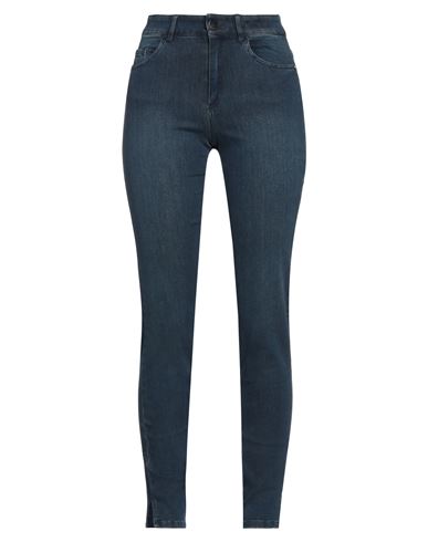 Diana Gallesi Woman Jeans Blue Size 2 Cotton, Polyester, Elastane
