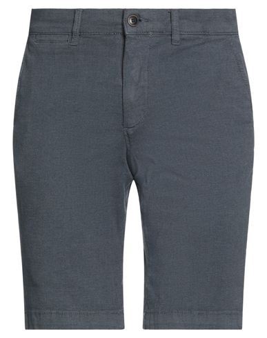 Jack & Jones Man Shorts & Bermuda Shorts Navy Blue Size S Organic Cotton, Elastane