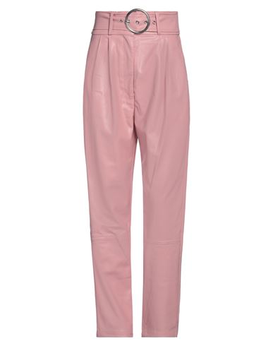 Shop For Love & Lemons Woman Pants Pink Size S Polyurethane, Polyester