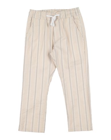 Peuterey Babies'  Toddler Boy Pants Beige Size 7 Cotton, Elastane