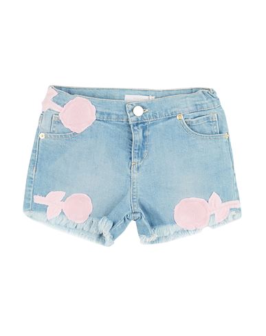 Miss Grant Babies'  Toddler Girl Denim Shorts Blue Size 6 Cotton, Elastane