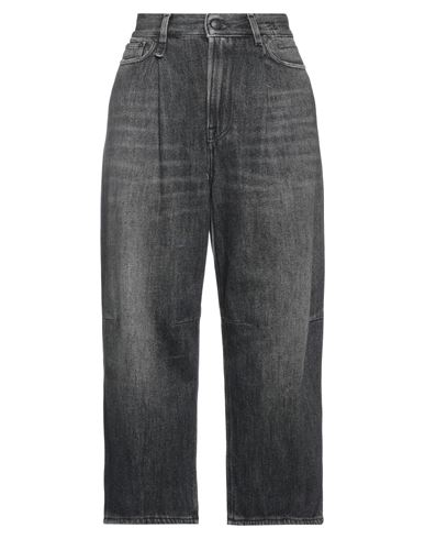 R13 Woman Denim Pants Black Size 23 Cotton In Black