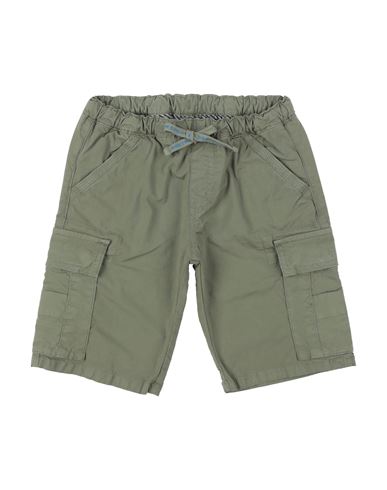 North Sails Babies'  Toddler Boy Shorts & Bermuda Shorts Military Green Size 6 Cotton, Elastane