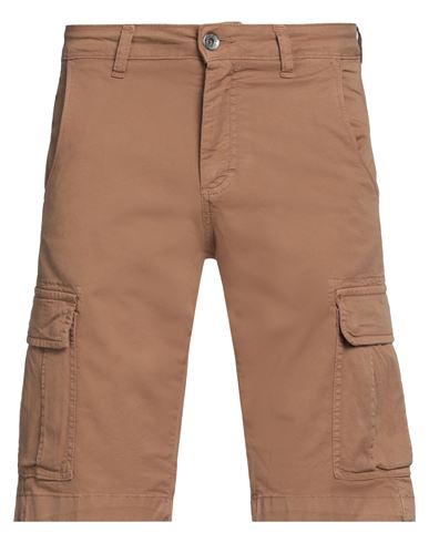 Squad² Man Shorts & Bermuda Shorts Camel Size 26 Cotton, Elastane In Beige