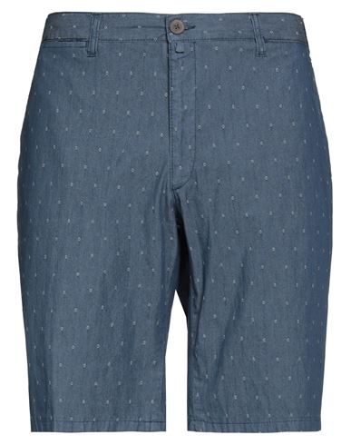 Barbour Man Shorts & Bermuda Shorts Slate Blue Size 38 Cotton, Polyester, Elastane