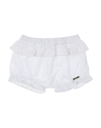 Liu •jo Babies'  Newborn Girl Shorts & Bermuda Shorts White Size 3 Cotton