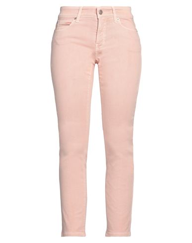 Cambio Woman Jeans Pastel Pink Size 4 Cotton, Elastomultiester, Elastane