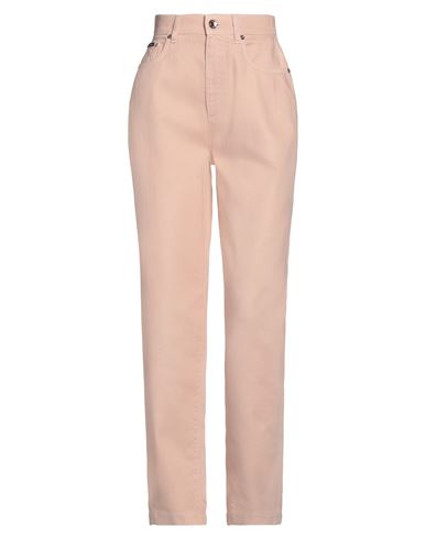 Dolce & Gabbana Woman Jeans Blush Size 14 Cotton In Pink