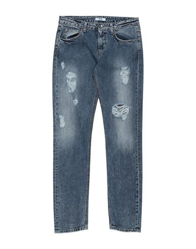 Msgm Babies'  Toddler Boy Denim Pants Blue Size 4 Cotton