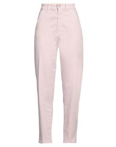 Noir And Bleu Woman Pants Light Pink Size 29 Cotton, Elastane