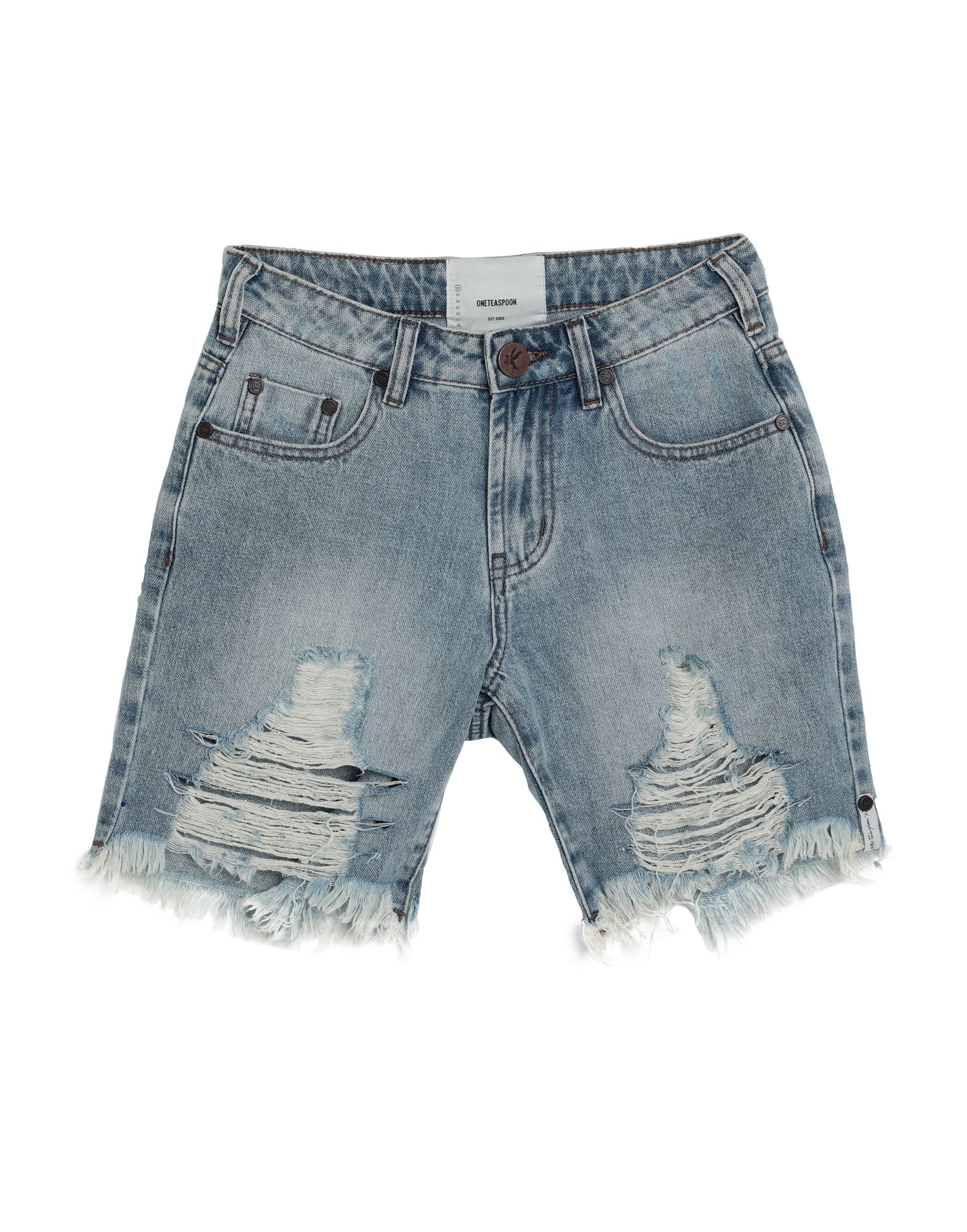  ONE TEASPOON BOTTOMWEAR Denim σορτς