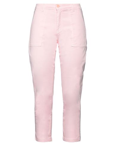 Paul & Joe Woman Pants Pink Size 8 Cotton, Elastane