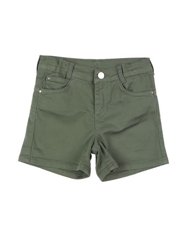 Liu •jo Babies'  Toddler Girl Shorts & Bermuda Shorts Sage Green Size 7 Cotton, Elastane
