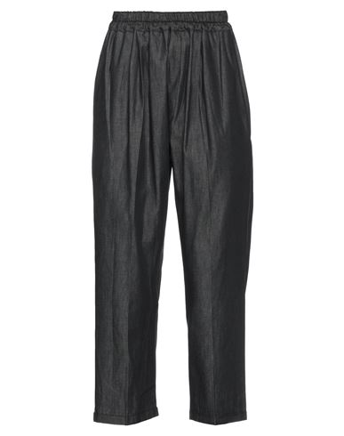 Skill Officine Skill_officine Woman Pants Steel Grey Size 2 Polyester, Viscose