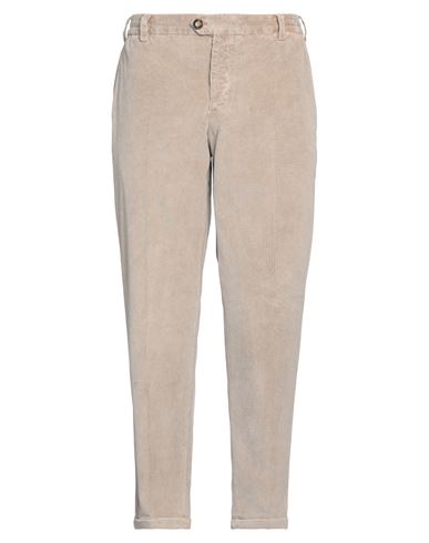 Pt Torino Man Pants Beige Size 38 Cotton, Cashmere, Elastane In Beige