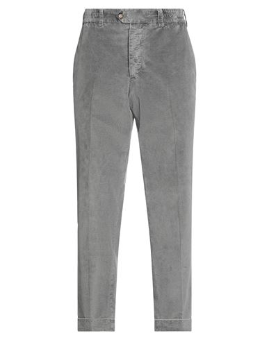 Pt Torino Man Pants Grey Size 35 Cotton, Lyocell, Elastane