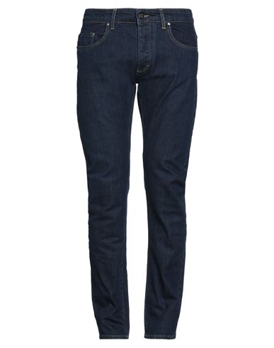 Frankie Morello Man Jeans Blue Size 30 Cotton, Lycra