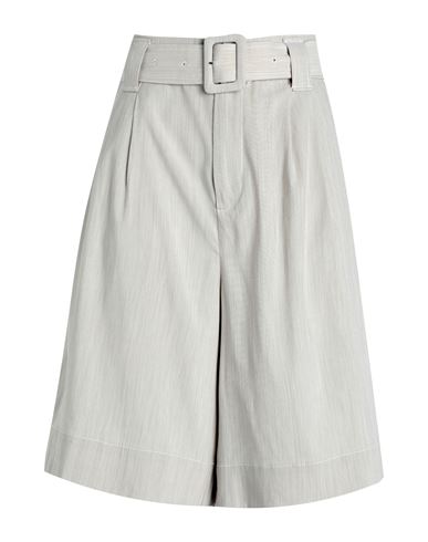 Ganni Woman Shorts & Bermuda Shorts Beige Size 32 Recycled Polyester, Viscose, Elastane