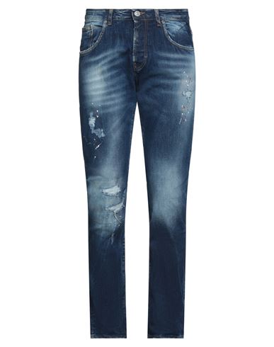 Shop Takeshy Kurosawa Man Jeans Blue Size 34 Cotton