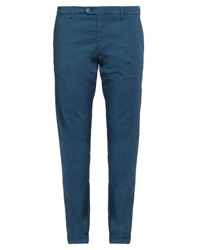 Martin Zelo Man Pants Blue Size 40 Cotton, Elastane