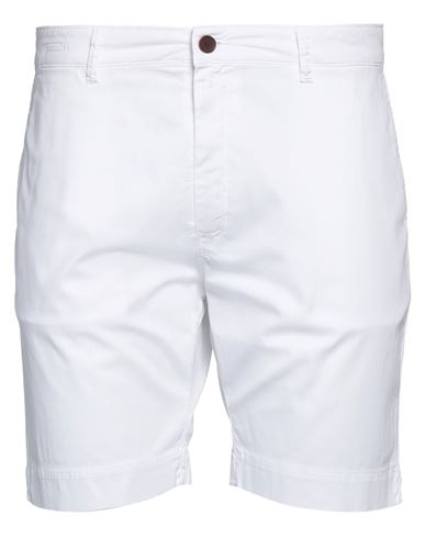 BARBOUR BARBOUR MAN SHORTS & BERMUDA SHORTS WHITE SIZE 38 COTTON, ELASTANE 