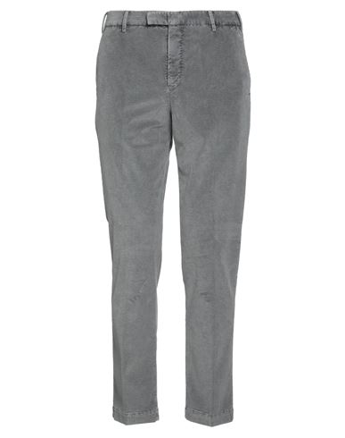 Pt Torino Man Pants Grey Size 36 Cotton, Lyocell, Elastane In Grey