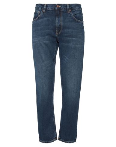 Nudie Jeans Co Man Denim Pants Blue Size 30w-30l Cotton