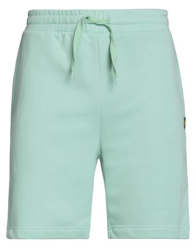 Lyle & Scott Man Shorts & Bermuda Shorts Light Green Size Xl Organic Cotton, Recycled Polyester