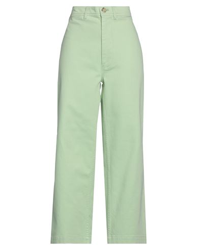 Bellerose Woman Pants Light Green Size 0 Cotton