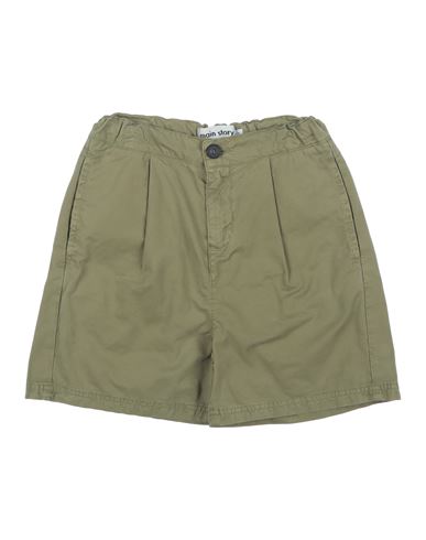 Main Story Babies'  Toddler Boy Shorts & Bermuda Shorts Military Green Size 6 Organic Cotton