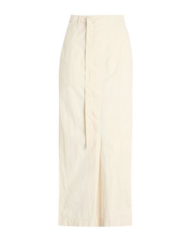 Nanushka Woman Maxi Skirt Beige Size S Recycled Nylon, Organic Cotton