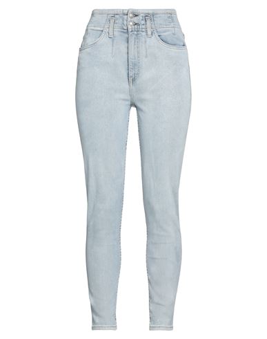 Rag & Bone Woman Jeans Blue Size 26 Cotton, Polyurethane