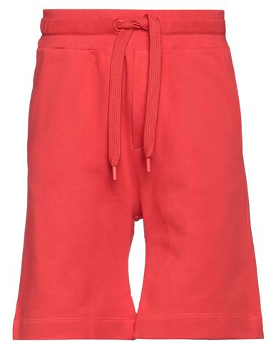 Trussardi Man Shorts & Bermuda Shorts Red Size S Cotton