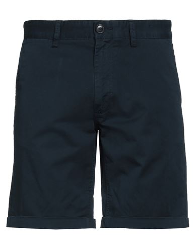 Sun 68 Man Shorts & Bermuda Shorts Midnight Blue Size 30 Cotton, Elastane In Navy Blue