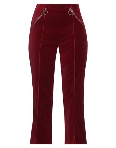 Elisabetta Franchi Woman Pants Red Size 4 Cotton, Elastane