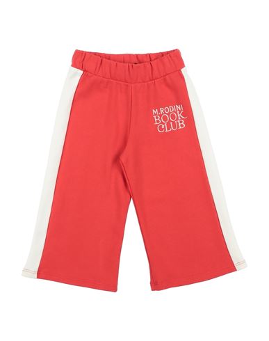 Mini Rodini Babies'  Toddler Pants Red Size 3 Organic Cotton