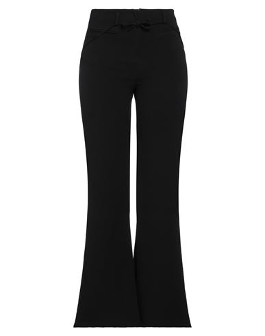 L'autre Chose L' Autre Chose Woman Pants Black Size 8 Polyester, Viscose, Elastane