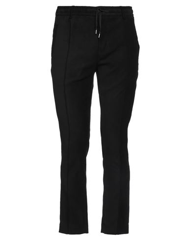 Shop Grey Daniele Alessandrini Man Pants Black Size 36 Polyester, Elastane