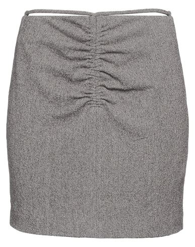 Nanushka Woman Mini Skirt Khaki Size Xl Cotton, Polyester, Polyamide, Elastane In Beige