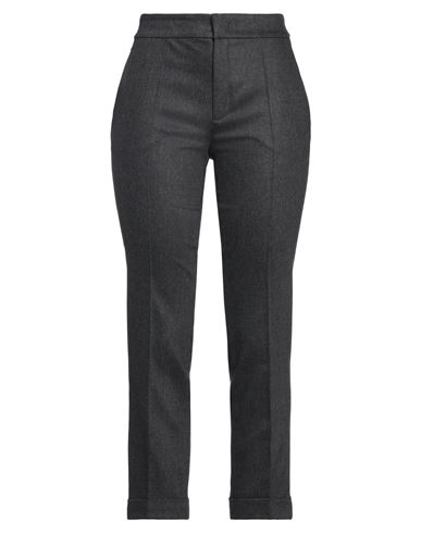 Sly010 Woman Pants Steel Grey Size 10 Virgin Wool, Cashmere, Elastane