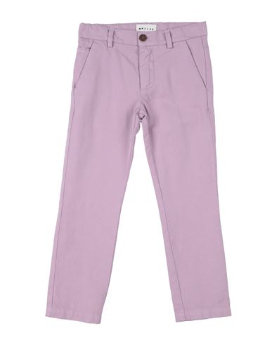 Morley Babies'  Toddler Boy Pants Lilac Size 3 Cotton, Linen In Purple