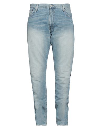 Polo Ralph Lauren Man Jeans Blue Size 38w-34l Cotton, Elasterell-p, Elastane