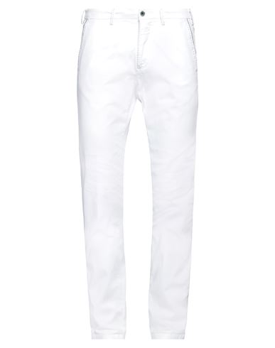 Mason's Man Pants White Size 32 Cotton, Elastane