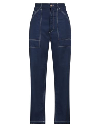 Ralph Lauren Denim & Supply  Woman Pants Blue Size 10 Lyocell, Cotton