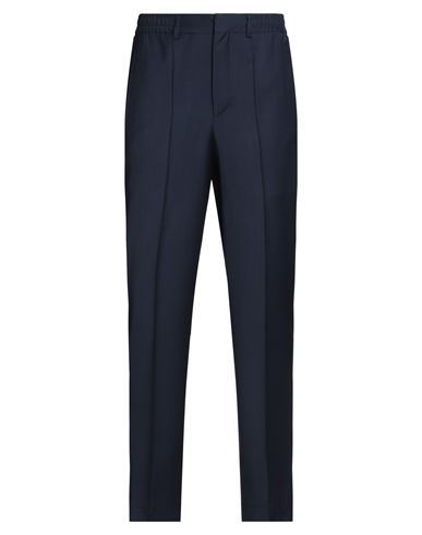 Cc Collection Corneliani Man Pants Navy Blue Size 28 Virgin Wool