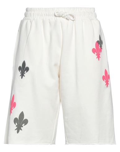 Elevenparis Eleven Paris Woman Shorts & Bermuda Shorts Ivory Size S Cotton In White