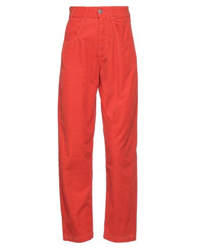 Shop Massimo Alba Woman Pants Rust Size 28 Cotton In Red